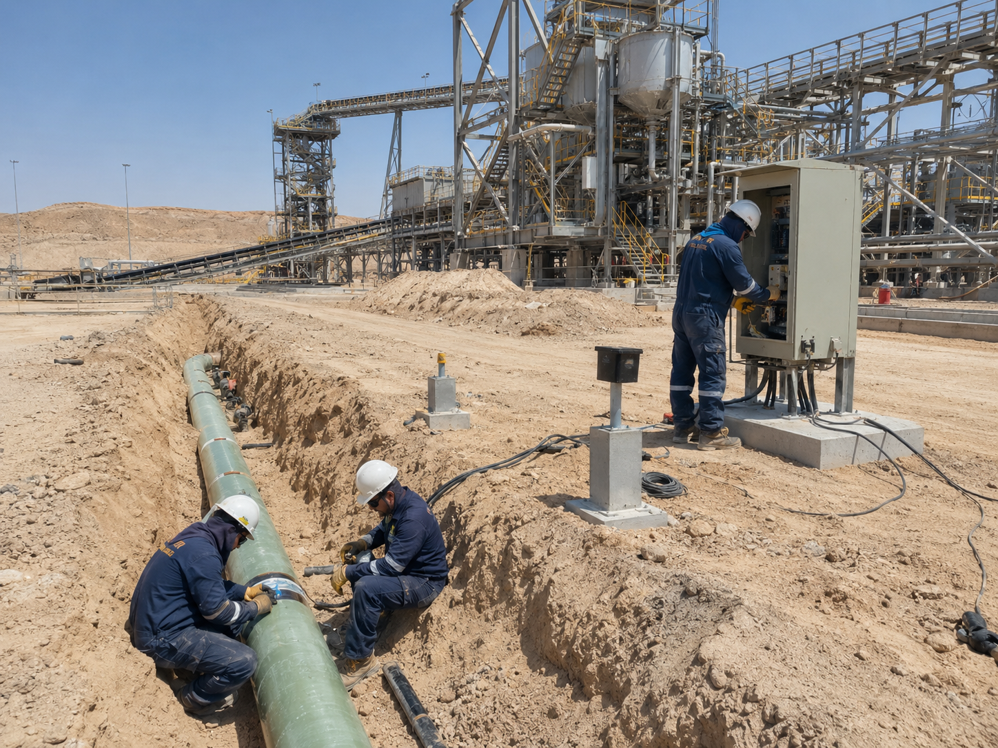 Engineering field installation